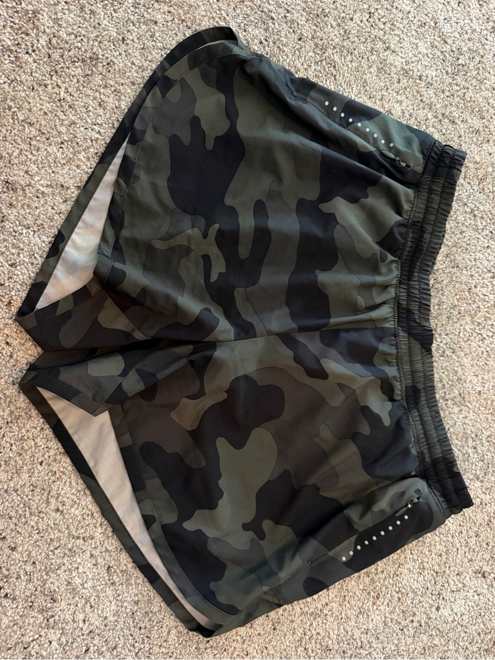 Old Navy Active Camo Shorts - Black and Green